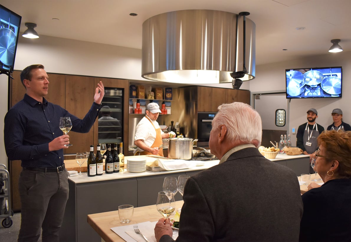 Ernestomeda à Toronto, dans le point de vente Eataly