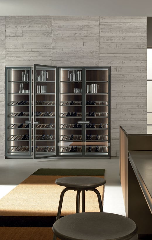 Wine Stock bottle cupboard