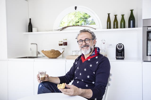 Ernestomeda provided the kitchens for the new Country House created by Massimo Bottura and Lara Gilmore