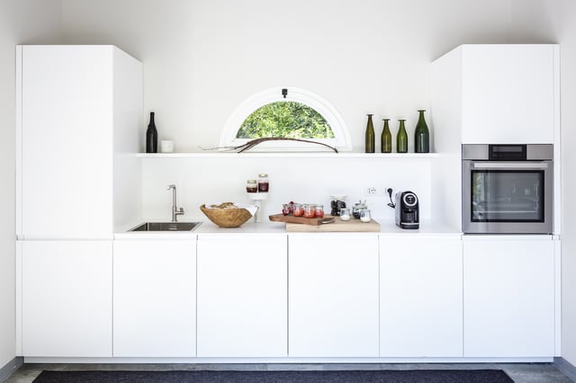 Ernestomeda provided the kitchens for the new Country House created by Massimo Bottura and Lara Gilmore
