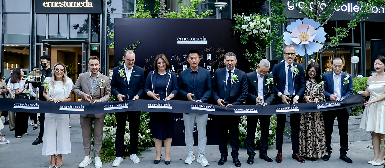 Ernestomeda opens its new showroom in Shanghai