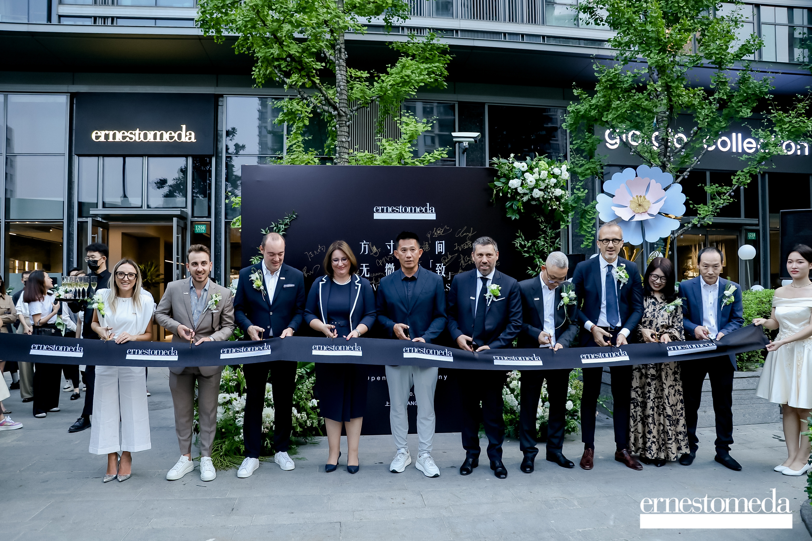 Ernestomeda opens its new showroom in Shanghai