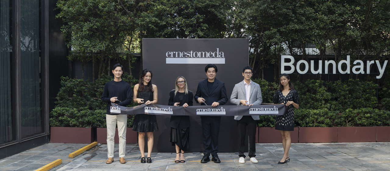 Grand opening per ERNESTOMEDA BANGKOK by Boundary