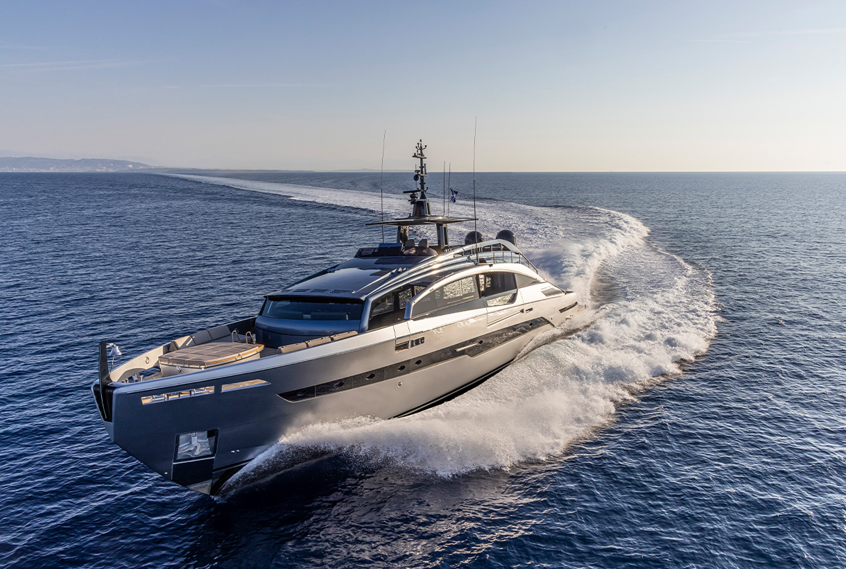 Pershing GTX116: âme sportive et habitabilité exceptionnelle