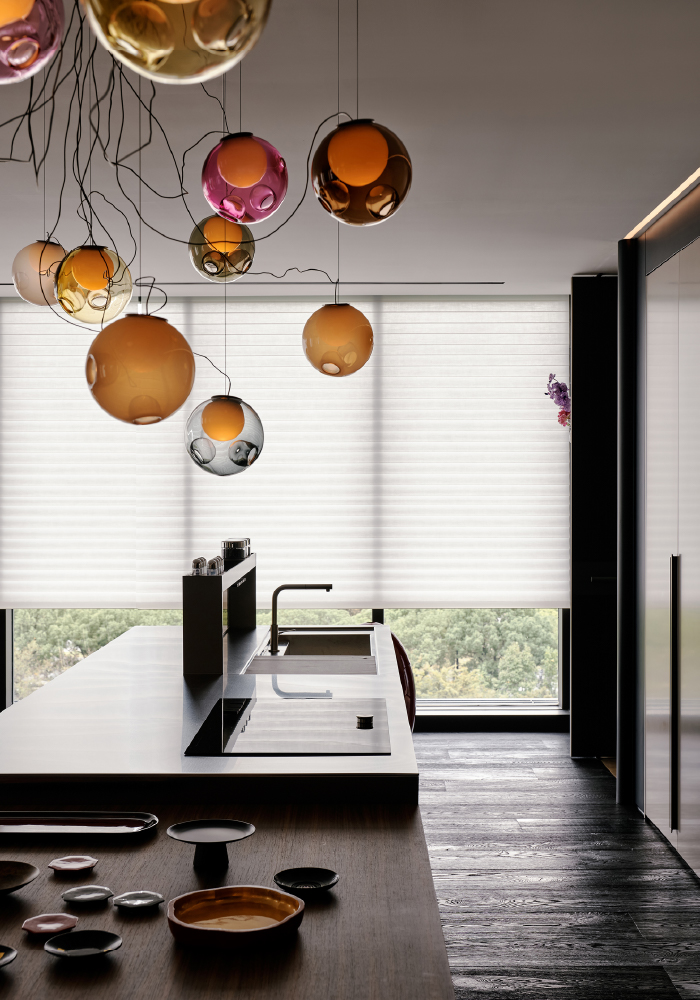 Entre luz y espacio, la cocina cobra forma en Shanghái